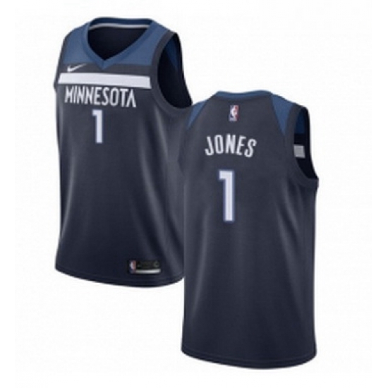 Youth Nike Minnesota Timberwolves 1 Tyus Jones Swingman Navy Blue Road NBA Jersey Icon Edition Youth Nike Minnesota Timberwolves 1 Tyus Jones Swingman Navy Blue Road NBA Jersey Icon Edition