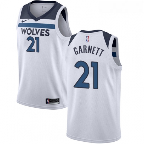 Youth Nike Minnesota Timberwolves 21 Kevin Garnett Authentic White NBA Jersey Association Edition Youth Nike Minnesota Timberwolves 21 Kevin Garnett Authentic White NBA Jersey Association Edition