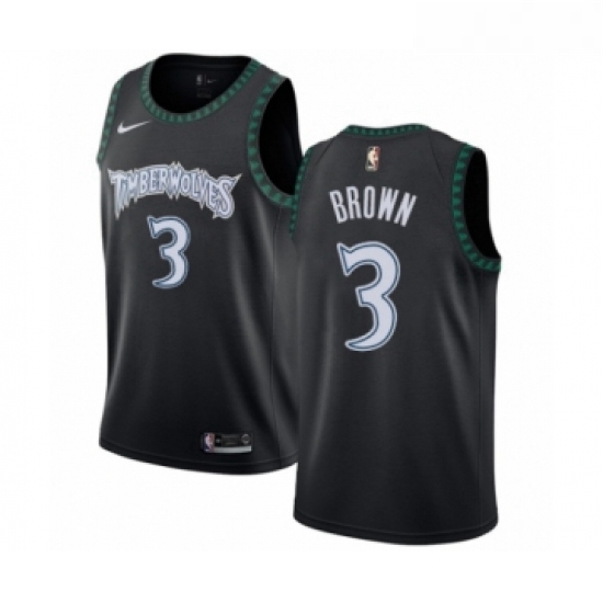 Youth Nike Minnesota Timberwolves 3 Anthony Brown Swingman Black Hardwood Classics Jersey Youth Nike Minnesota Timberwolves 3 Anthony Brown Swingman Black Hardwood Classics Jersey