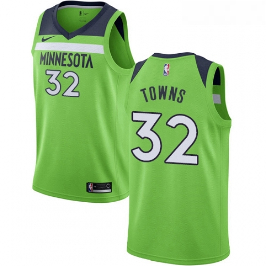 Youth Nike Minnesota Timberwolves 32 Karl Anthony Towns Swingman Green NBA Jersey Statement Edition Youth Nike Minnesota Timberwolves 32 Karl Anthony Towns Swingman Green NBA Jersey Statement Edition