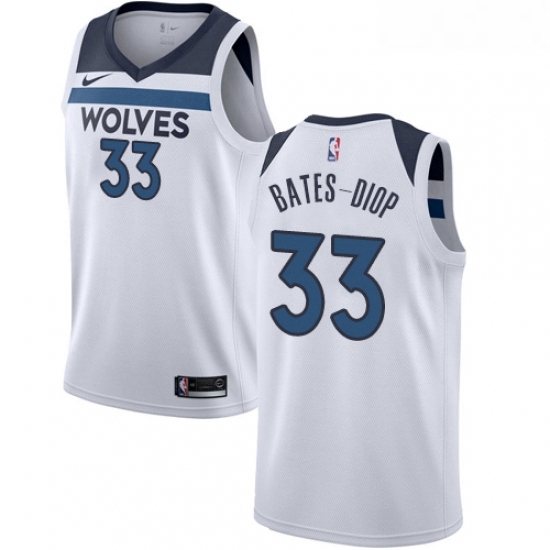 Youth Nike Minnesota Timberwolves 33 Keita Bates Diop Swingman White NBA Jersey Association Edition Youth Nike Minnesota Timberwolves 33 Keita Bates Diop Swingman White NBA Jersey Association Edition