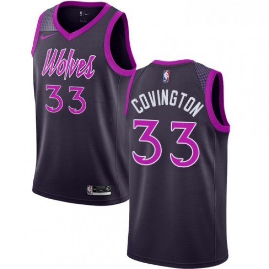 Youth Nike Minnesota Timberwolves 33 Robert Covington Swingman Purple NBA Jersey City Edition Youth Nike Minnesota Timberwolves 33 Robert Covington Swingman Purple NBA Jersey City Edition