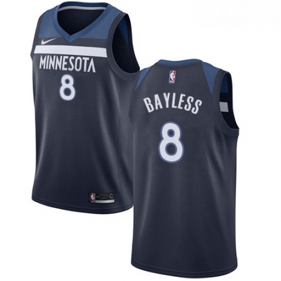 Youth Nike Minnesota Timberwolves 8 Jerryd Bayless Swingman Navy Blue NBA Jersey Icon Edition Youth Nike Minnesota Timberwolves 8 Jerryd Bayless Swingman Navy Blue NBA Jersey Icon Edition