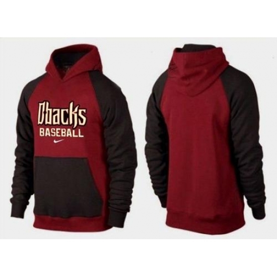 MLB Men Nike Arizona Diamondbacks Pullover Hoodie RedBrown MLB Men Nike Arizona Diamondbacks Pullover Hoodie RedBrown