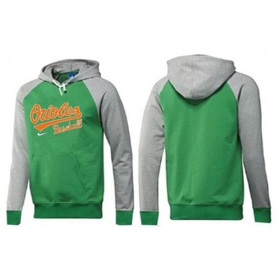 MLB Men Nike Baltimore Orioles Pullover Hoodie GreenGrey MLB Men Nike Baltimore Orioles Pullover Hoodie GreenGrey