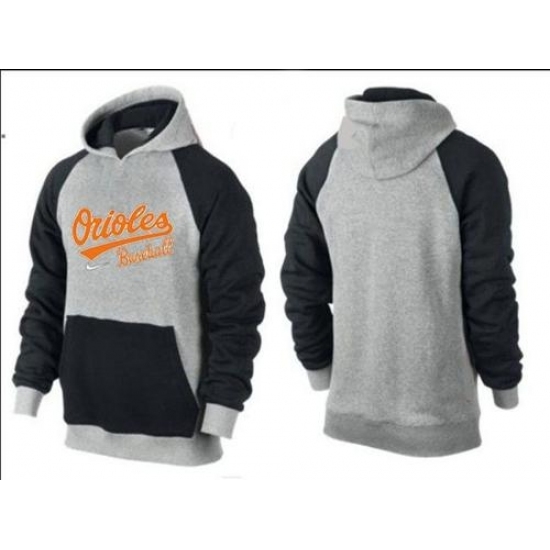 MLB Men Nike Baltimore Orioles Pullover Hoodie GreyBlack MLB Men Nike Baltimore Orioles Pullover Hoodie GreyBlack