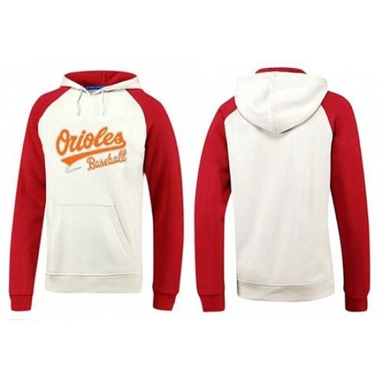 MLB Men Nike Baltimore Orioles Pullover Hoodie WhiteRed MLB Men Nike Baltimore Orioles Pullover Hoodie WhiteRed