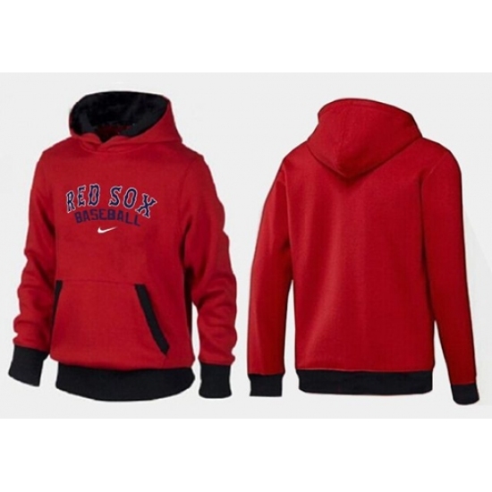 MLB Men Nike Boston Red Sox Pullover Hoodie RedBlack MLB Men Nike Boston Red Sox Pullover Hoodie RedBlack