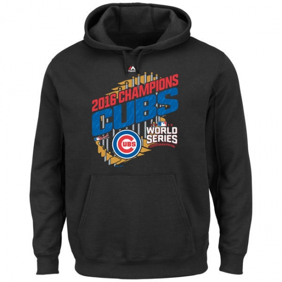 Men Chicago Cubs Black 2016 World Series Champions Men Hoodie3 Men Chicago Cubs Black 2016 World Series Champions Men Hoodie3