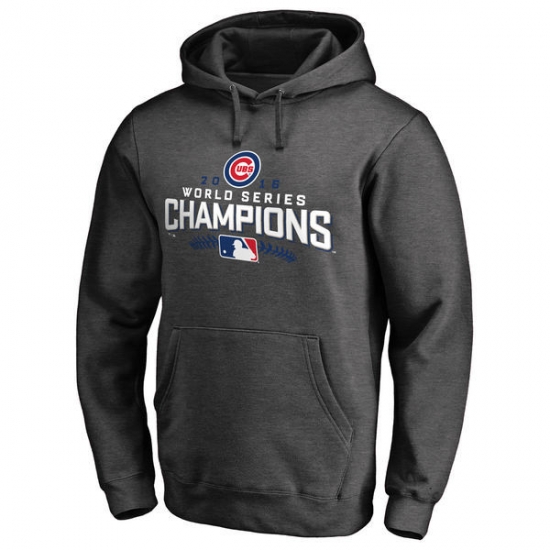 Men Chicago Cubs Charcoal 2016 World Series Champions Locker Room Streak Fleece Men Pullover Hoodie Men Chicago Cubs Charcoal 2016 World Series Champions Locker Room Streak Fleece Men Pullover Hoodie