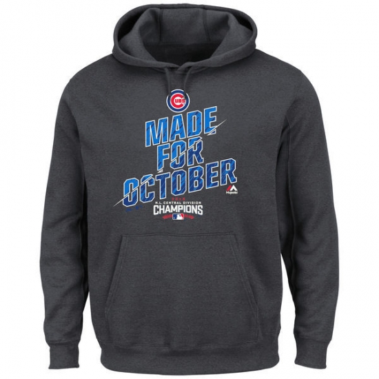 Men Chicago Cubs Charcoal 2016 World Series Champions Men Hoodie2 Men Chicago Cubs Charcoal 2016 World Series Champions Men Hoodie2