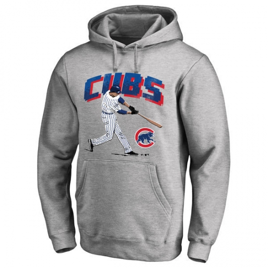 Men Chicago Cubs Grey Men Pullover Hoodie Men Chicago Cubs Grey Men Pullover Hoodie
