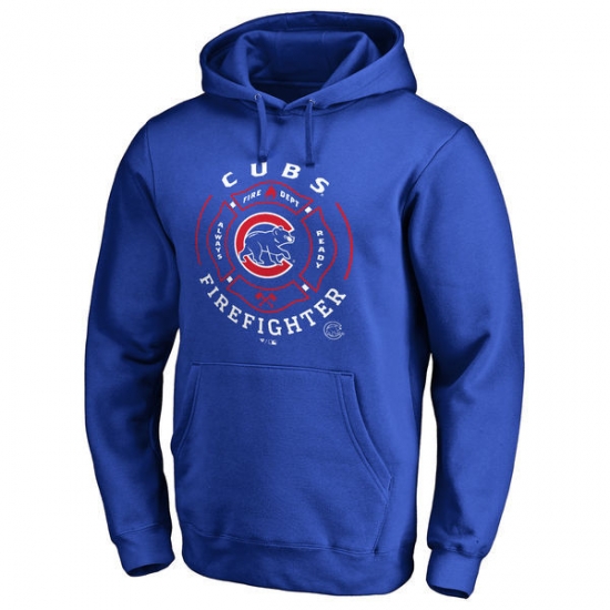 Men Chicago Cubs Royal Men Pullover Hoodie2 Men Chicago Cubs Royal Men Pullover Hoodie2
