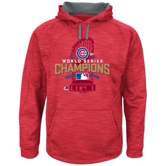 Men Chicago Cubs Scarlet 2016 World Series Champions Men Pullover Hoodie Men Chicago Cubs Scarlet 2016 World Series Champions Men Pullover Hoodie