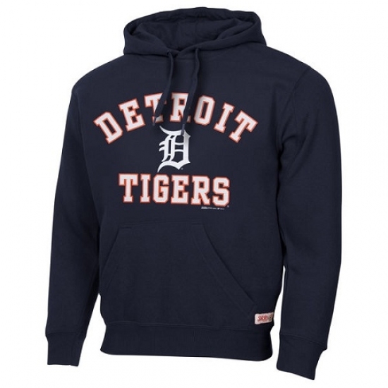 Men MLB Detroit Tigers Stitches Fastball Fleece Pullover Hoodie Navy Blue Men MLB Detroit Tigers Stitches Fastball Fleece Pullover Hoodie Navy Blue