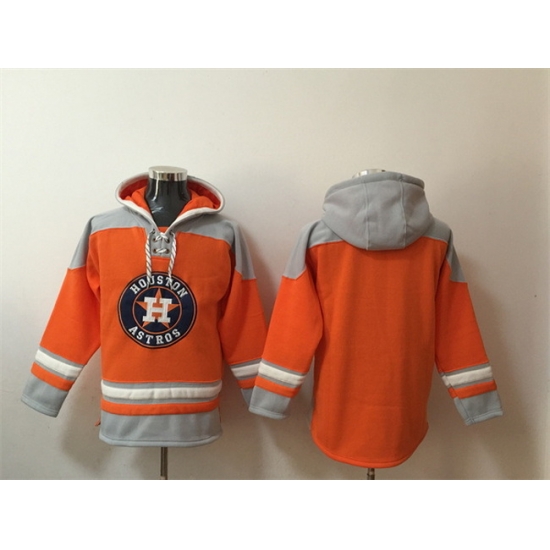Men Houston Astros Blank Orange Ageless Must Have Lace Up Pullover Hoodie Men Houston Astros Blank Orange Ageless Must Have Lace Up Pullover Hoodie
