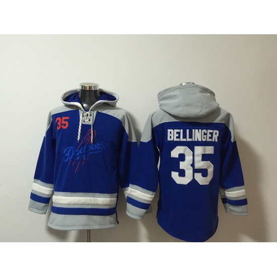Men Los Angeles Dodgers 35 Cody Bellinger Navy Stitched Hoodie Men Los Angeles Dodgers 35 Cody Bellinger Navy Stitched Hoodie