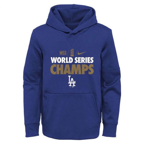 Men Los Angeles Dodgers Nike 2020 World Series Champions Gold Fleece Pullover Hoodie Royal Men Los Angeles Dodgers Nike 2020 World Series Champions Gold Fleece Pullover Hoodie Royal