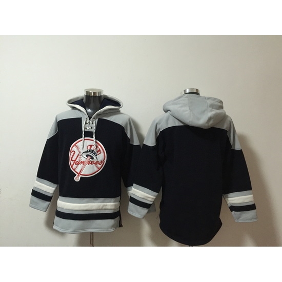 Men New York Yankees Blank Stitched Hoodie Men New York Yankees Blank Stitched Hoodie