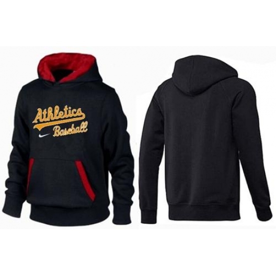 MLB Men Nike Oakland Athletics Pullover Hoodie BlackRed MLB Men Nike Oakland Athletics Pullover Hoodie BlackRed