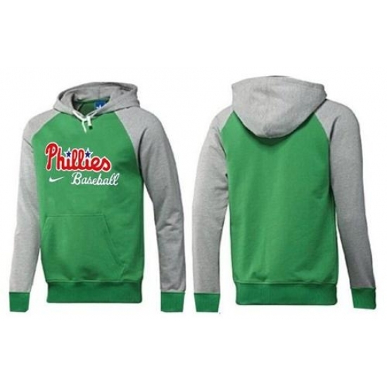 MLB Men Nike Philadelphia Phillies Pullover Hoodie GreenGrey MLB Men Nike Philadelphia Phillies Pullover Hoodie GreenGrey