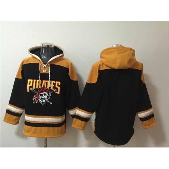 Men Pittsburgh Pirates Blank Ageless Must Have Lace Up Pullover Hoodie Men Pittsburgh Pirates Blank Ageless Must Have Lace Up Pullover Hoodie