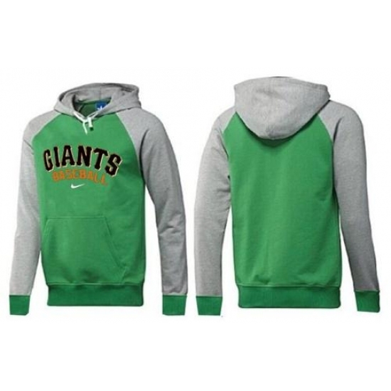 MLB Men Nike San Francisco Giants Pullover Hoodie GreenGrey MLB Men Nike San Francisco Giants Pullover Hoodie GreenGrey