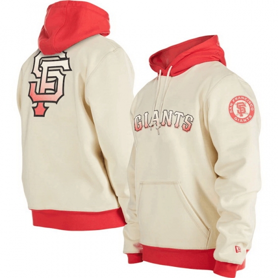 Men San Francisco Giants White Color Pack Team Front 26 Back Pullover Hoodie Men San Francisco Giants White Color Pack Team Front 26 Back Pullover Hoodie