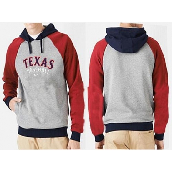 MLB Men Nike Texas Rangers Pullover Hoodie GreyRed MLB Men Nike Texas Rangers Pullover Hoodie GreyRed