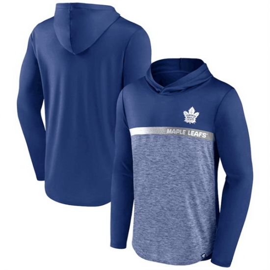 Men Toronto Maple Leafs Blue Podium Defender Pullover Hoodie Men Toronto Maple Leafs Blue Podium Defender Pullover Hoodie