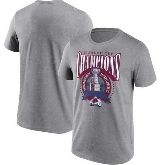 Men Colorado Avalanche Grey 2022 Stanley Cup Champions Jersey Roster T Shirts Men Colorado Avalanche Grey 2022 Stanley Cup Champions Jersey Roster T Shirts