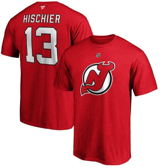 New Jersey Devils Men T Shirt 010 New Jersey Devils Men T Shirt 010
