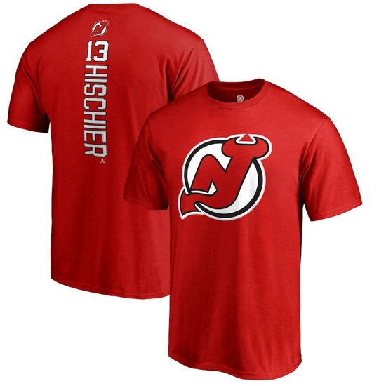 New Jersey Devils Men T Shirt 013 New Jersey Devils Men T Shirt 013