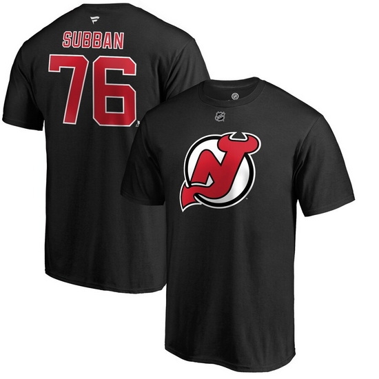 New Jersey Devils Men T Shirt 016 New Jersey Devils Men T Shirt 016