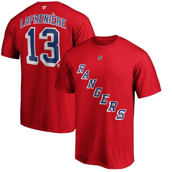 New York Rangers Men T Shirt 010 New York Rangers Men T Shirt 010