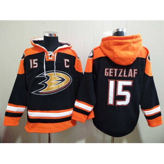 Men Anaheim Ducks Ryan Getzlaf 15 Blue Stitched NHL Hoodie Men Anaheim Ducks Ryan Getzlaf 15 Blue Stitched NHL Hoodie