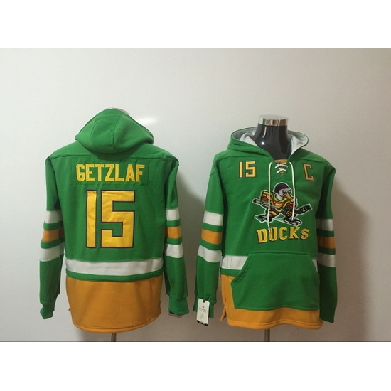 Men's Anaheim Ducks#15 Ryan Getzlaf Stitched Hoody Men's Anaheim Ducks#15 Ryan Getzlaf Stitched Hoody