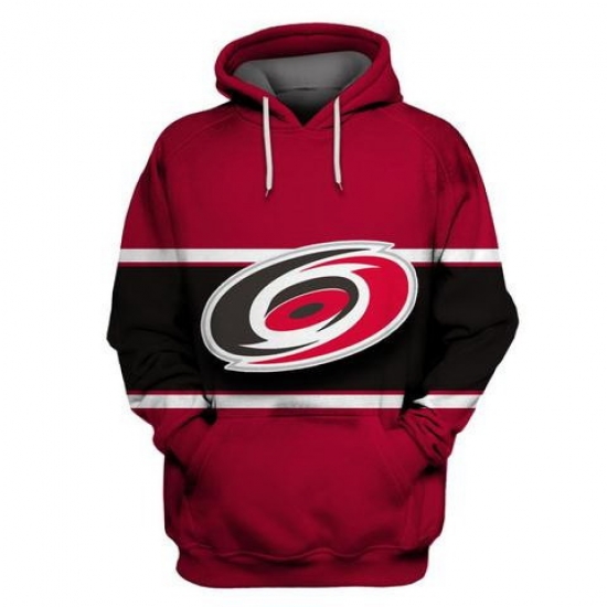 Men Carolina Hurricanes Red All Stitched Hooded Sweatshirt Men Carolina Hurricanes Red All Stitched Hooded Sweatshirt
