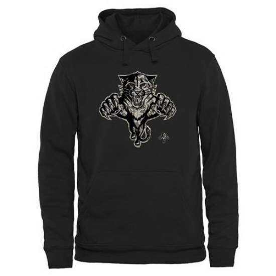 Men Florida Panthers Black Rink Warrior Pullover Hoodie Men Florida Panthers Black Rink Warrior Pullover Hoodie