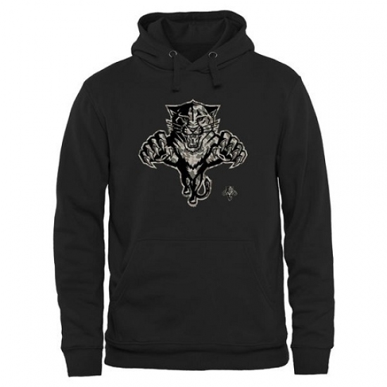 NHL Mens Florida Panthers Black Rink Warrior Pullover Hoodie NHL Mens Florida Panthers Black Rink Warrior Pullover Hoodie