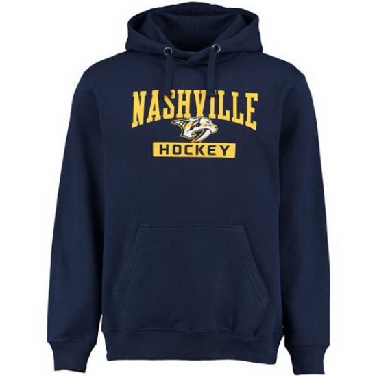 Men Nashville Predators Rinkside City Pride Pullover Hoodie Navy Men Nashville Predators Rinkside City Pride Pullover Hoodie Navy
