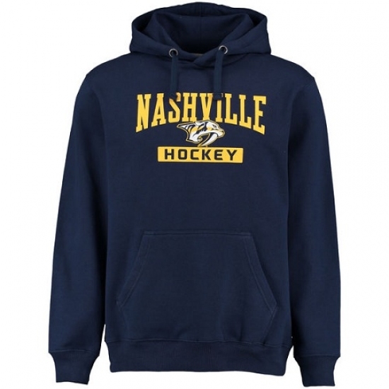 NHL Mens Nashville Predators Rinkside City Pride Pullover Hoodie Navy NHL Mens Nashville Predators Rinkside City Pride Pullover Hoodie Navy