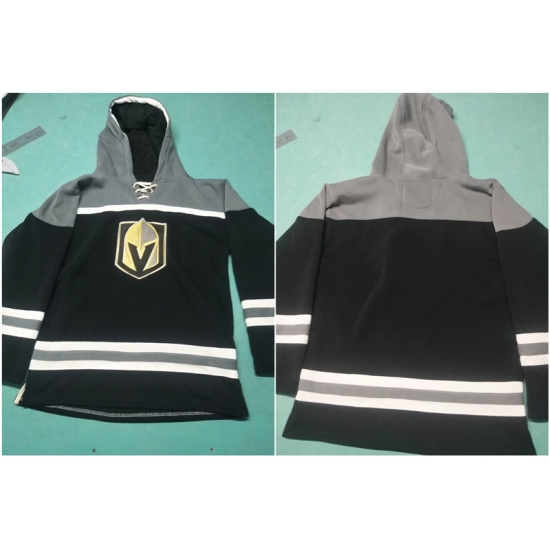 Men Las Vegas Golden Knights Blank Stitched Hockey Hoodie Men Las Vegas Golden Knights Blank Stitched Hockey Hoodie