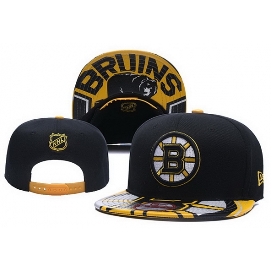 Boston Bruins Snapback Cap C100 Boston Bruins Snapback Cap C100