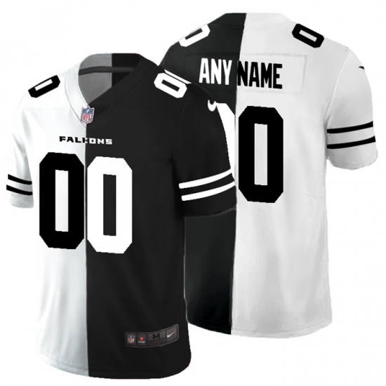 Men Women Youth Toddler Atlanta Falcons Custom Men Black V White Peace Split Nike Vapor Untouchable Limited NFL Jersey Men Women Youth Toddler Atlanta Falcons Custom Men Black V White Peace Split Nike Vapor Untouchable Limited NFL Jersey