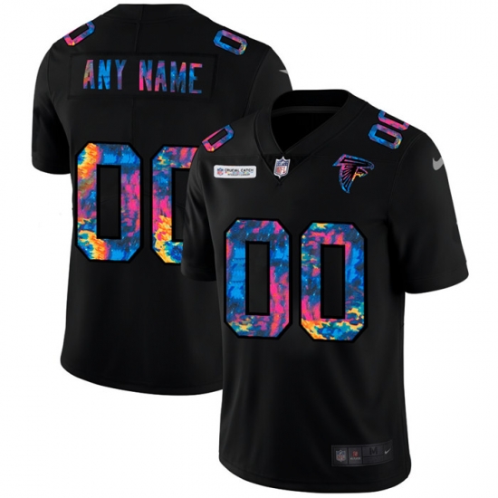 Men Women Youth Toddler Atlanta Falcons Custom Men Nike Multi Color Black 2020 NFL Crucial Catch Vapor Untouchable Limited Jersey Men Women Youth Toddler Atlanta Falcons Custom Men Nike Multi Color Black 2020 NFL Crucial Catch Vapor Untouchable Limited Jersey