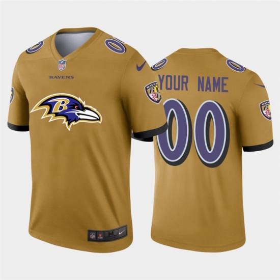 Men Women Youth Toddler Baltimore Ravens Custom Gold Men Nike Big Team Logo Vapor Limited NFL Jersey Men Women Youth Toddler Baltimore Ravens Custom Gold Men Nike Big Team Logo Vapor Limited NFL Jersey