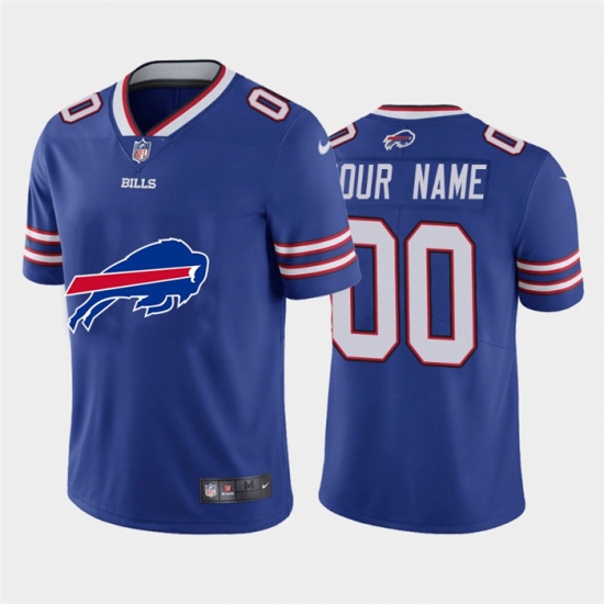 Men Women Youth Toddler Buffalo Bills Custom Royal Blue Men Nike Big Team Logo Vapor Limited NFL Jersey Men Women Youth Toddler Buffalo Bills Custom Royal Blue Men Nike Big Team Logo Vapor Limited NFL Jersey