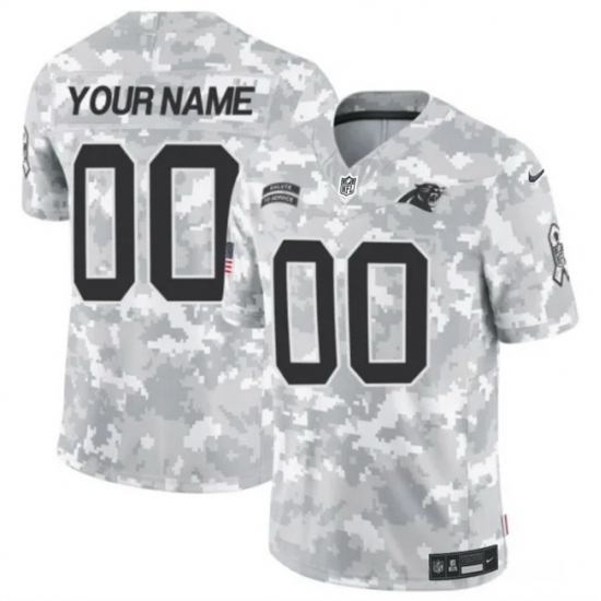Men Carolina Panthers Active Player Custom 2024 F U S E Arctic Camo Salute To Service Limited Stitched Football Jersey Men Carolina Panthers Active Player Custom 2024 F U S E Arctic Camo Salute To Service Limited Stitched Football Jersey