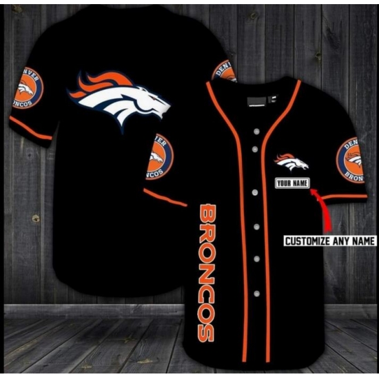 Customized Denver Broncos Baseball MLB Jersey Customized Denver Broncos Baseball MLB Jersey